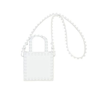 Carmen Sol Alice Mini Shoulder Bag. Sustainable Jelly Bags