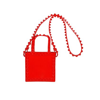 Carmen Sol Alice Mini Shoulder Bag. Sustainable Jelly Bags