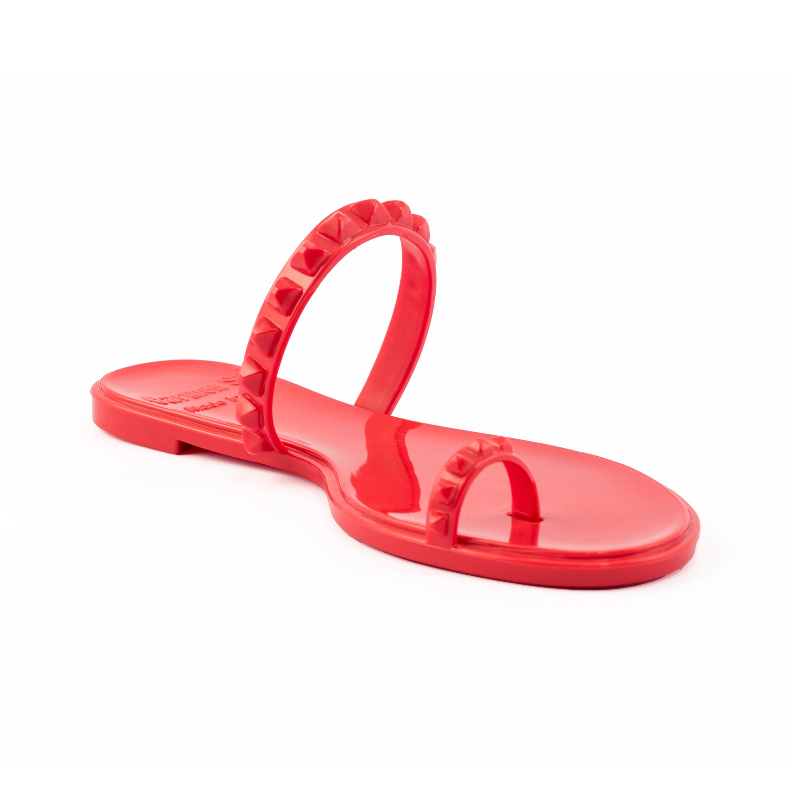 Carmen Sol Maria Flat Sandal. Sustainable Jelly Women's Footwear