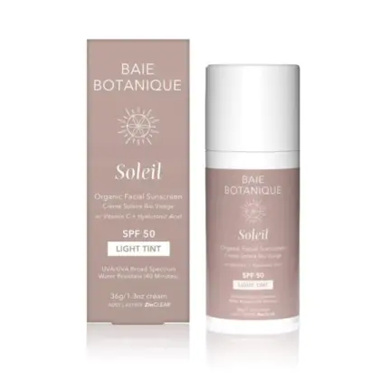 Baie Botanique Baie Botanique Soleil Organic Facial Sunscreen SPF50 36g. USD31.00